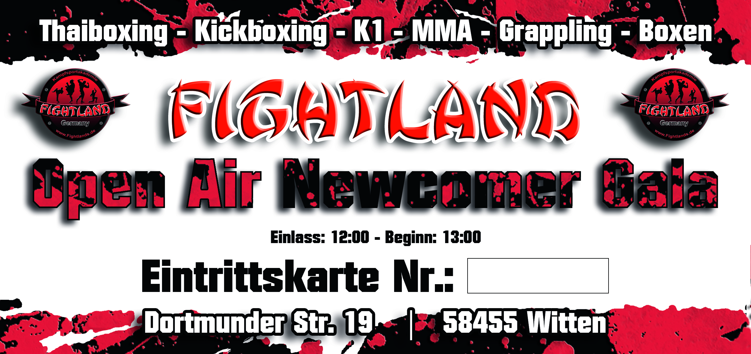 Fightland Ticket Gala 01 front