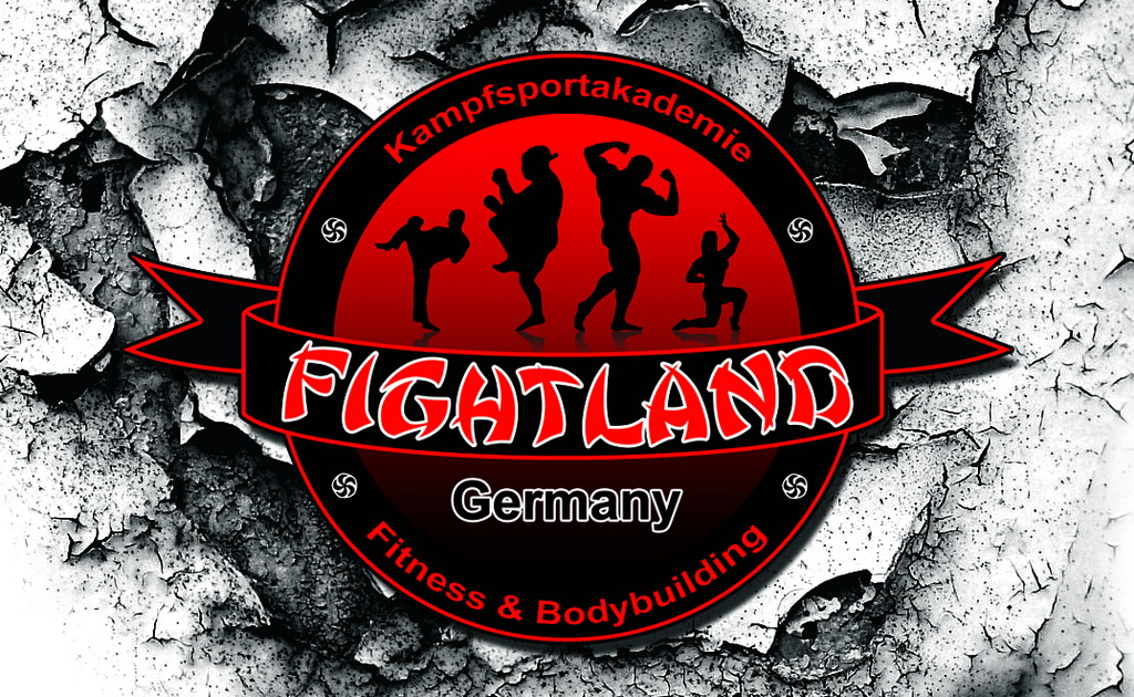 Fightland vCard front